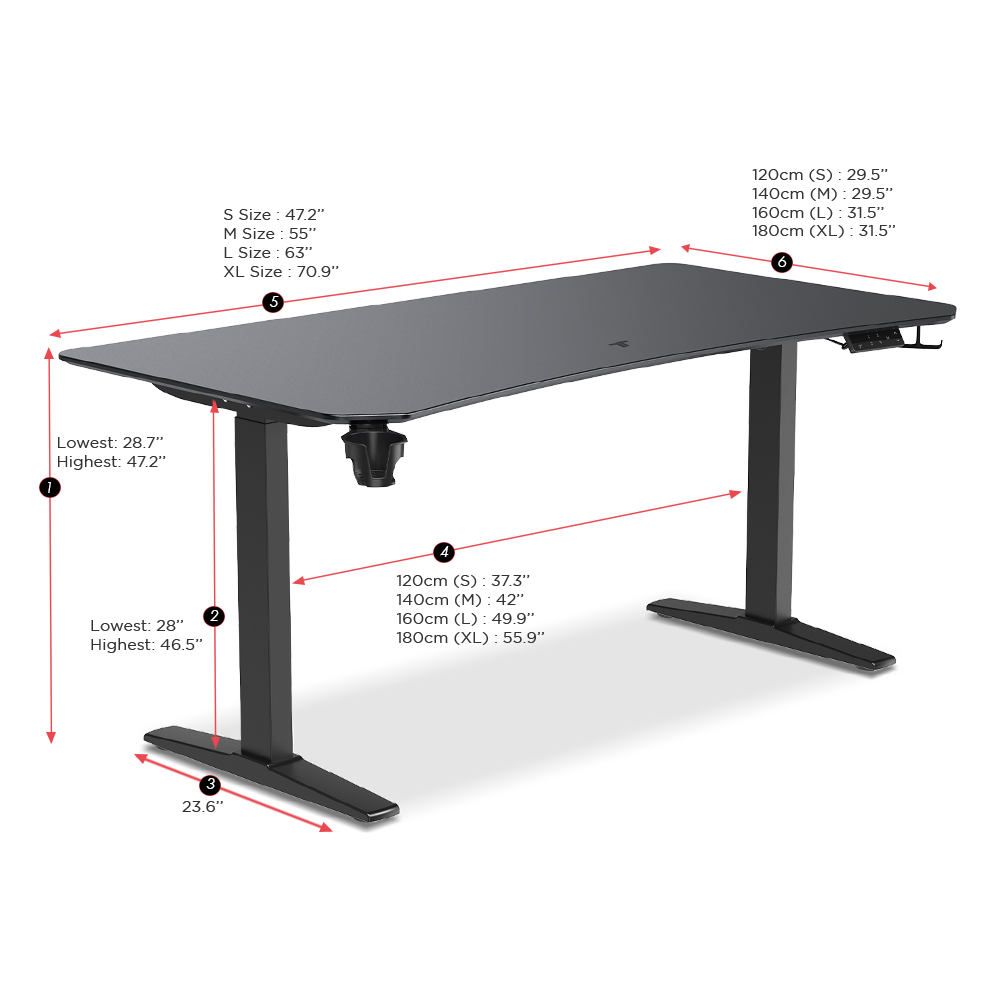 TTRacing Titus X Smart Desk