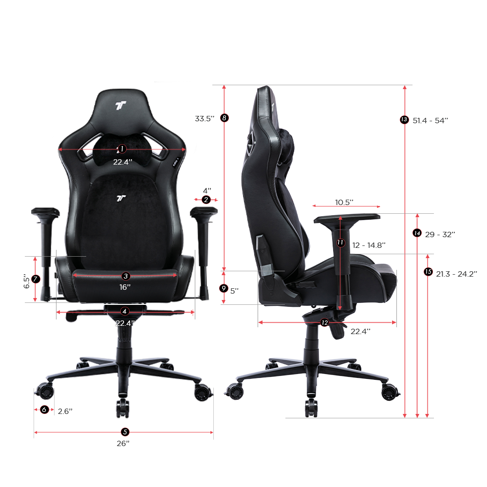TTRacing Surge X Air Threads Fabric Gaming Chair
