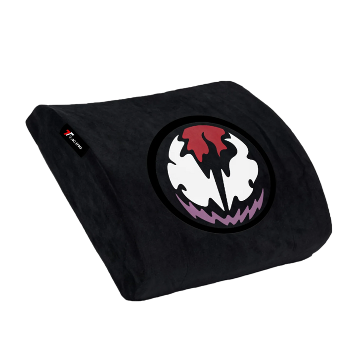TTRacing XL Memory Foam Lumbar Pillow with Cooltec Gel - Carnage Edition