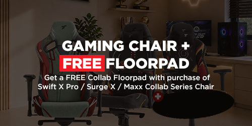Collabs Gaming Chair + FREE Collabs Floorpad 