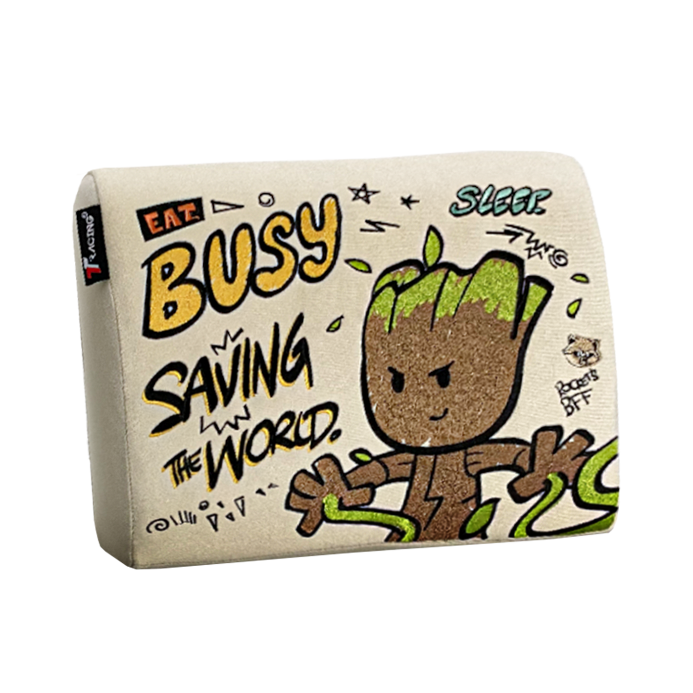 TTRacing L Size Lumbar Pillow - Groot Edition